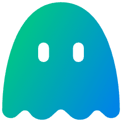 Ghost Icon from Flex Gradient Set