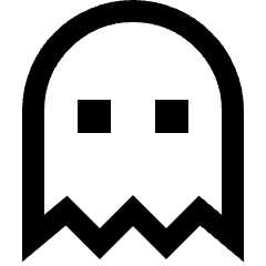 Ghost Icon from Sharp Line Set