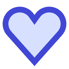 Hearts Symbol Icon from Sharp Duo Set