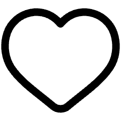 Hearts Symbol Icon from Plump Line Set