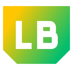 Left Button Icon from Sharp Gradient Set