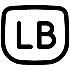 Left Button Icon from Plump Line Set