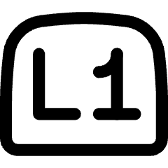 Left Button One Icon from Flex Line Set