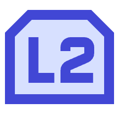 Left Button Two Icon from Sharp Duo Set