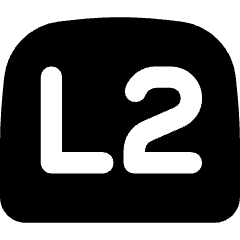 Left Button Two Icon from Flex Solid Set