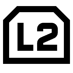 Left Button Two Icon from Sharp Line Set