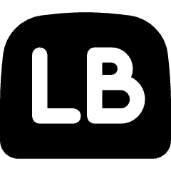 Left Button Icon from Flex Solid Set