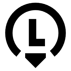 Left Controller Down Icon from Sharp Remix Set