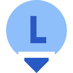 Left Controller Down Icon from Sharp Flat Set