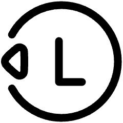 Left Controller Left Icon from Plump Line Set