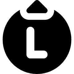 Left Controller Up Icon from Core Solid Set