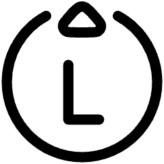 Left Controller Up Icon from Plump Line Set