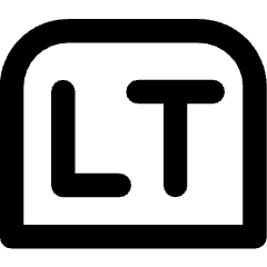 Left Trigger Icon from Core Remix Set