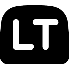 Left Trigger Icon from Flex Solid Set