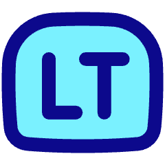 Left Trigger Icon from Plump Pop Set
