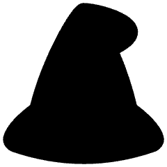 Magic Hat Icon from Flex Solid Set