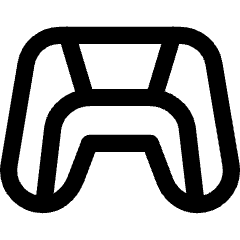 Nintendo Playstation Controller Icon from Core Line Set