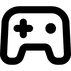 Nintendo Xbox Controller Icon from Micro Line Set