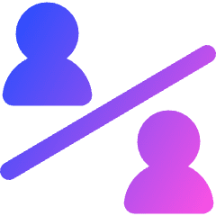 One Vesus One Icon from Plump Gradient Set
