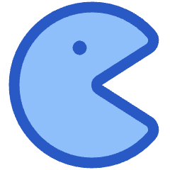 Pacman Icon from Plump Duo Set