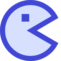 Pacman Icon from Sharp Duo Set