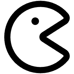 Pacman Icon from Plump Remix Set
