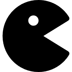 Pacman Icon from Core Solid Set