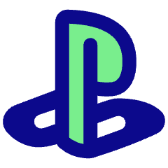 Play Station Icon from Plump Pop Set