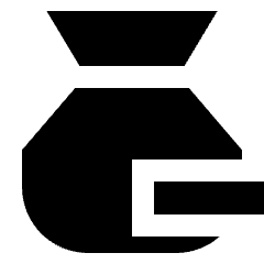 Pouch Remove 2 Icon from Sharp Solid Set