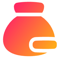 Pouch Remove 2 Icon from Plump Gradient Set