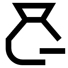 Pouch Remove 2 Icon from Sharp Line Set