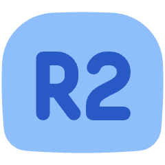 Right Button Two Icon from Plump Flat Set