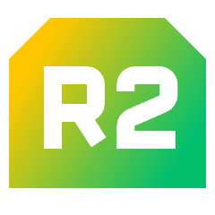 Right Button Two Icon from Sharp Gradient Set