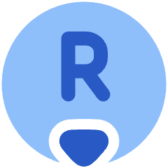 Right Controller Down Icon from Plump Flat Set