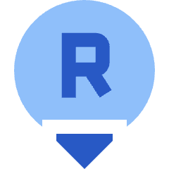 Right Controller Down Icon from Sharp Flat Set