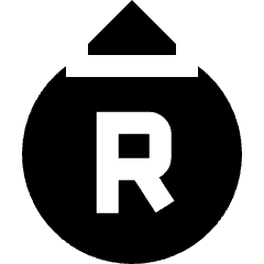 Right Controller Up Icon from Sharp Solid Set