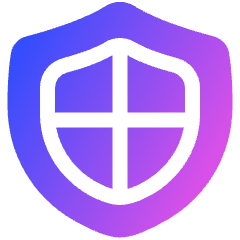 Shield Defense Icon from Plump Gradient Set
