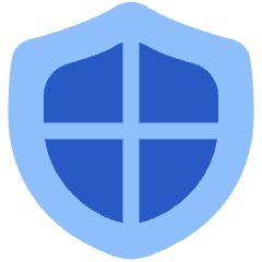Shield Defense Icon from Plump Flat Set