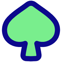 Spades Symbol Icon from Plump Pop Set