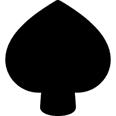 Spades Symbol Icon from Flex Solid Set