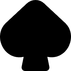 Spades Symbol Icon from Micro Solid Set