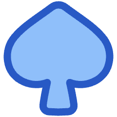 Spades Symbol Icon from Plump Duo Set