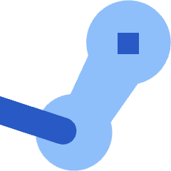 Stream Icon from Sharp Flat Set