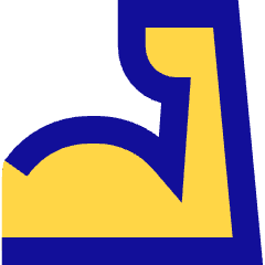 Strenght Skills Icon from Sharp Pop Set