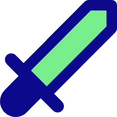 Sword Attack Icon from Core Pop Set