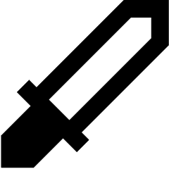 Sword Attack Icon from Sharp Remix Set