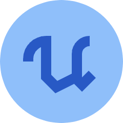 Unreal Engine Icon from Sharp Flat Set