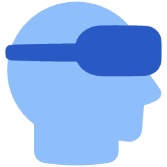 Vr Headset 1 Icon from Plump Flat Set