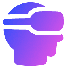 Vr Headset 1 Icon from Plump Gradient Set