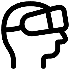 Vr Headset 1 Icon from Flex Line Set